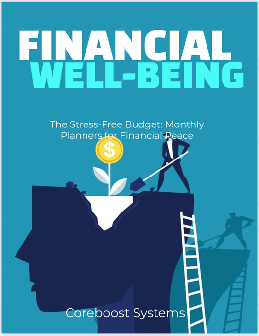 The Stress-Free Budget – Monthly Planners for Financial Peace (PDF Workbook)