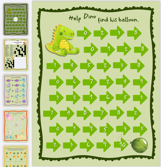 Back to School Fun Activities – Printable Learning & Games Pack