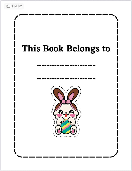 Cute Bunny Scissor Skills – Adorable Cutting Practice for Preschoolers